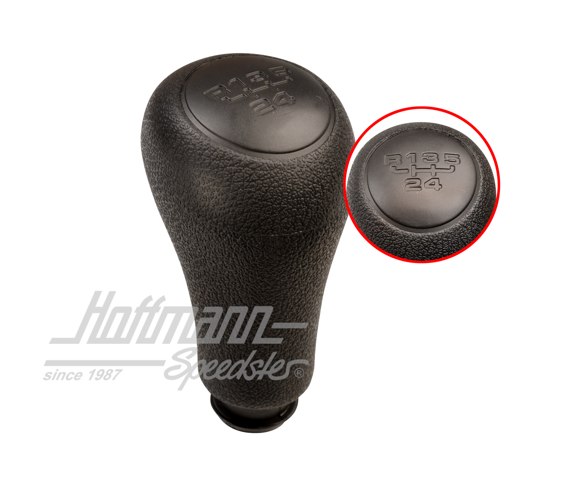 Pomello leva del cambio, 5 marce, Furgone T4/Golf 3, NOS | 1H0 711 141 A 01C | 407-2040