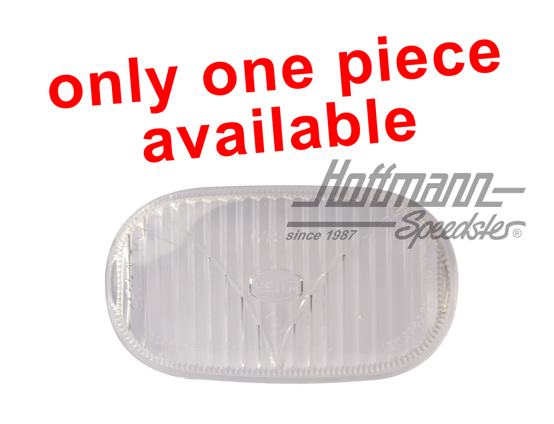 Vetro, fendinebbia, 356/911, bianco  
                                                             