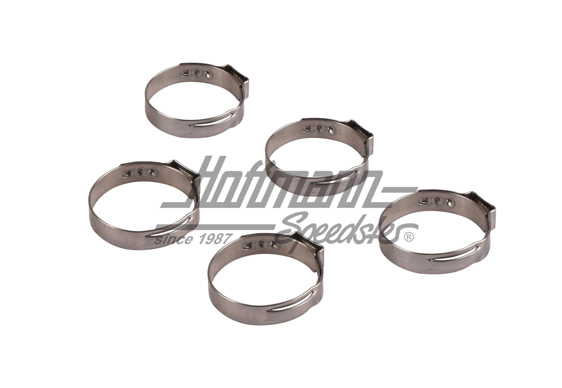 Fascette a un orecchio, regolabile, 25.4-28.6mm                                                     