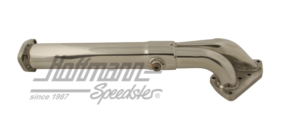 Pre-silenziatore di scarico, sportivo, acciaio inossidabile, senza omologazione                     