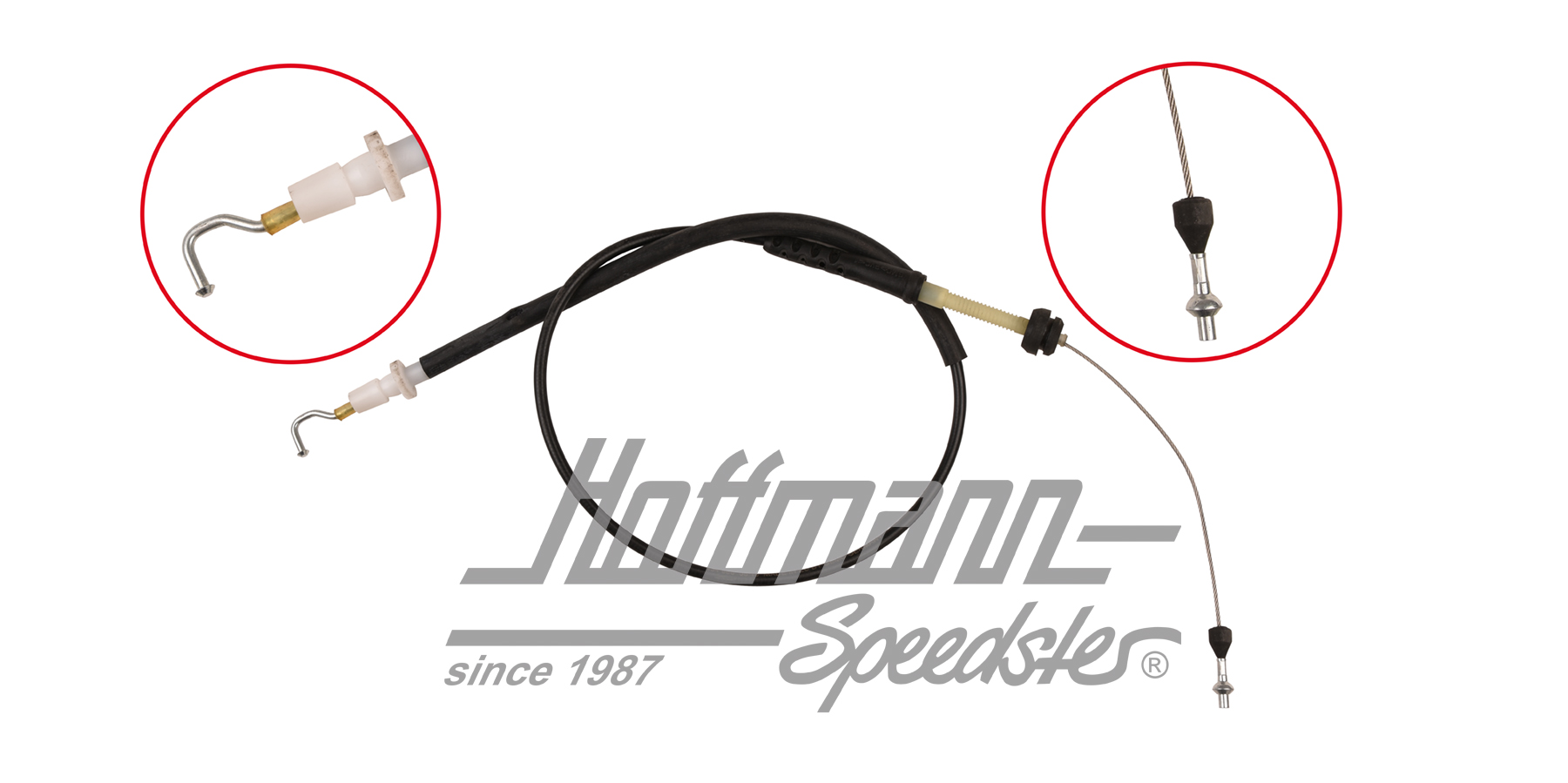 Cavo acceleratore, Bus T4, 2.5 benzina, 9.90-6.03 | 701 721 555 Q | 407-1010