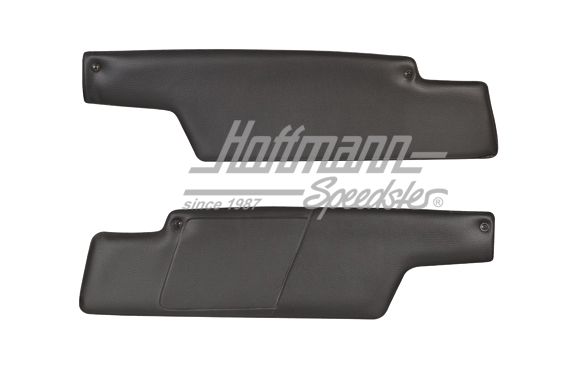 Alette parasole, 914, senza specchietto, nero                                                       