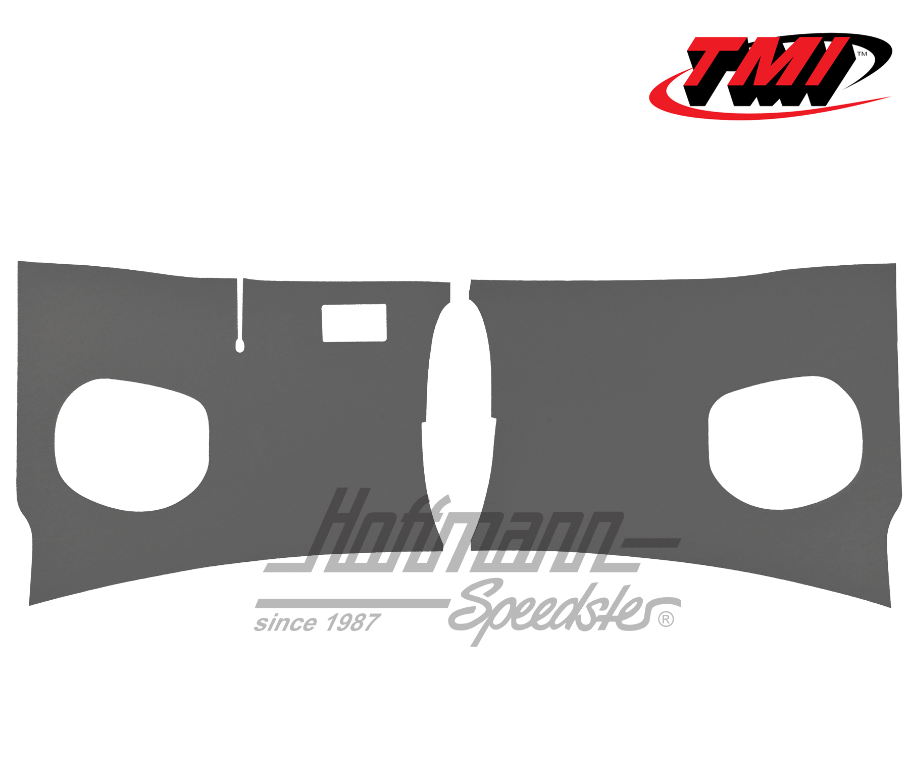 Rivestimenti pannello frontale, 60-62, grigio | 10-2110-16 | 098-0562-03