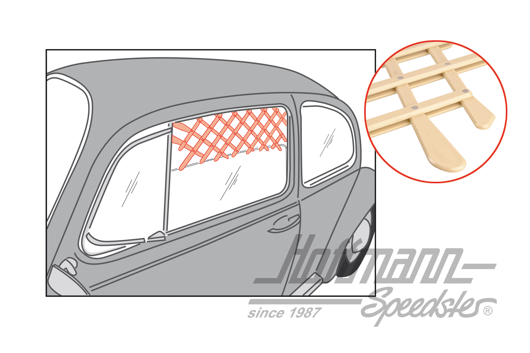 Griglia ventilazione, vetro a manovella

, universale                                             