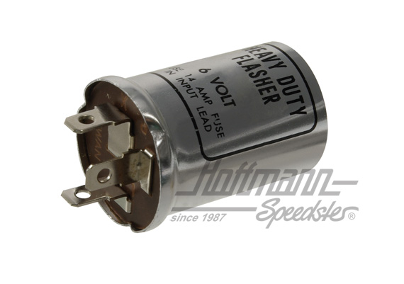 Relè, lampeggiatore, 6 volt, vecchia forma | 111 953 185 C ALT | 020-2428-03