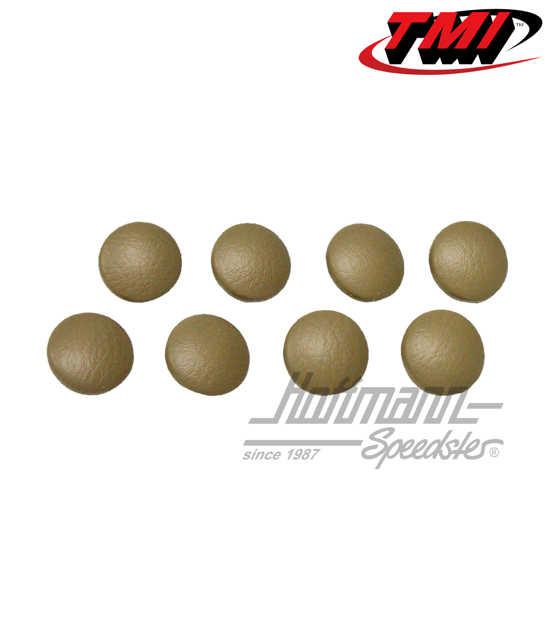 Bottoni imbottiti, set di 8 pezzi, beige | 43-4414-14 | 055-7074