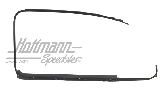 Telaio decorativo della porta, completo, nero, destra, 8.64- | 113 853 322 S | 020-5227-02