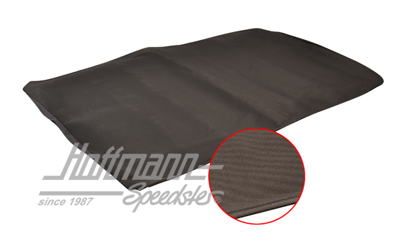 Fodera per tetto pieghevole, Golf 2, Sonnenland, nera                                               