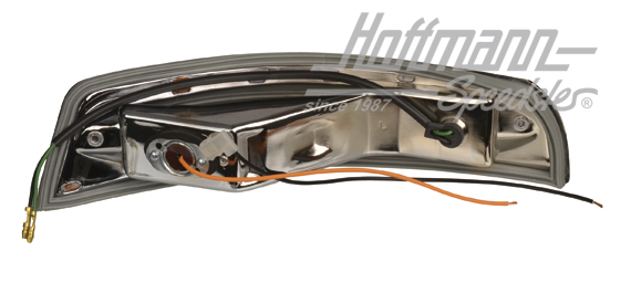 Luce di lampeggiatore, bianco/giallo, 65-68, sinistra                                               