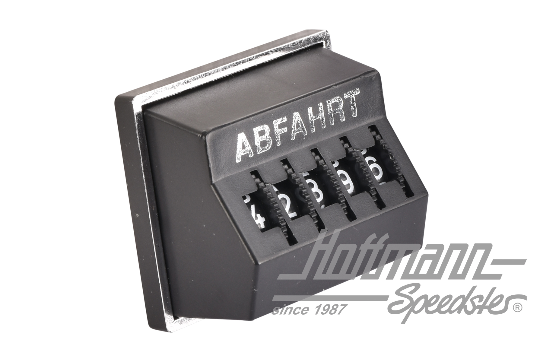 Contachilometri parziale, "Departure", nero |  | 021-0298-20