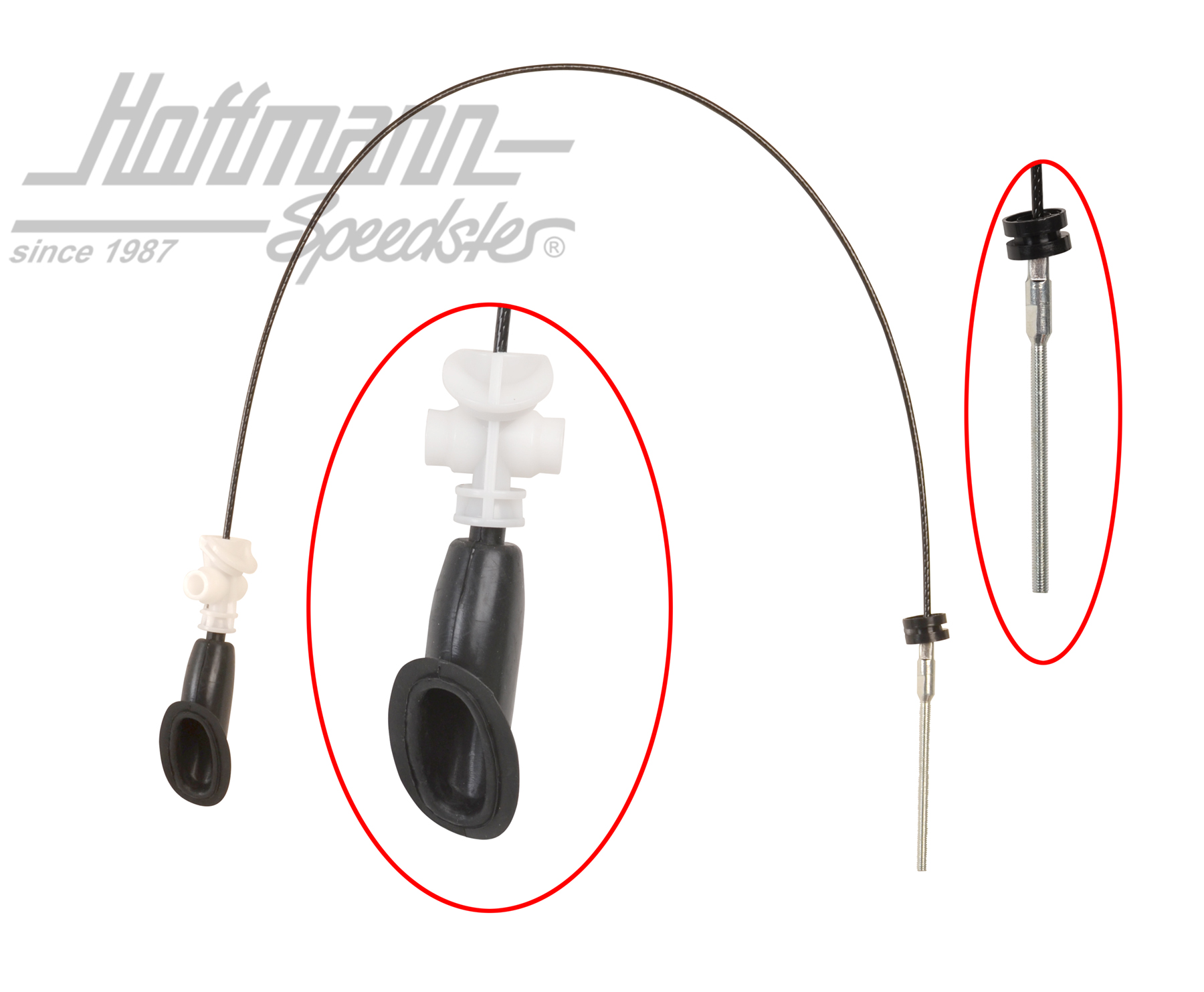 Cavo freno a mano
, anteriore, Furgone T4, 5.97-6.03 | 701 711 476 A | 406-0150-10