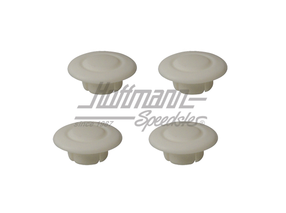 Tappo copri cerniera della porta, 4 pezzi, bianco | 311 831 439 A Satz | 020-5269-13