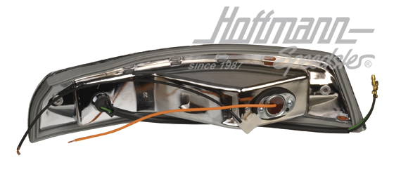 Luce di lampeggiatore, bianco/iallo, 65-68, destra                                                  