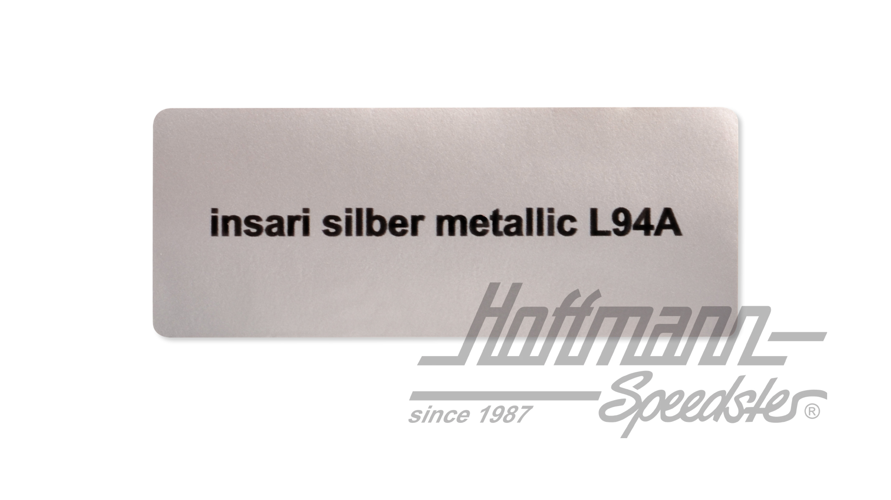Adesivo, numero di colore L94A, argento inari metallizzato                                          