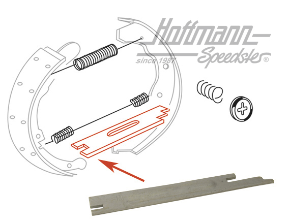 Asta di pressione, T1/T2, 55-71, posteriore, sinistra | 211 609 631 B | 089-2675-21