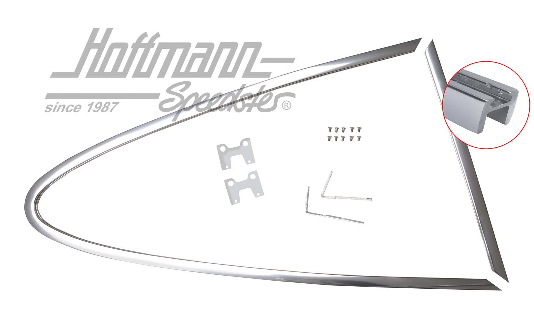 Cornice, deflettore, 68-77, destra                                                                  