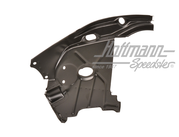 Lamiera del motore, 964, anteriore, nera, sinistra | 964 106 283 08 | 530-4020-01