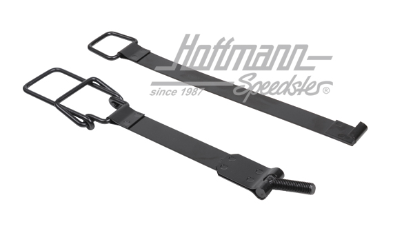 Nastro di tenuta di batteria, 911, corto, nero | 901 611 022 00 | 580-1140-03