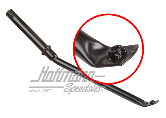 Tubo di supporto, angolo paraurti, posteriore, 74-89                                                