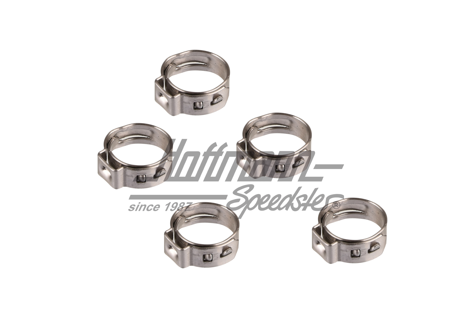 Fascette a un orecchio, regolabile, 9.6-11.3mm | --- --- --- | 020-0505-10