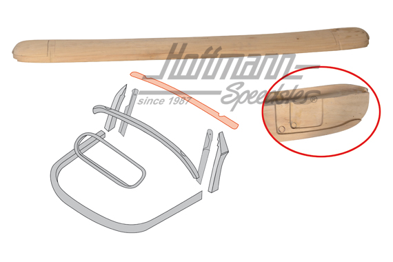 Centina parabrezza, (legno massiccio), -7.57 | 151 871 189 A | 020-4599