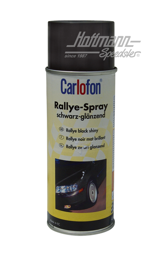 Rally spray, nero lucido, 400 ml                                                                    