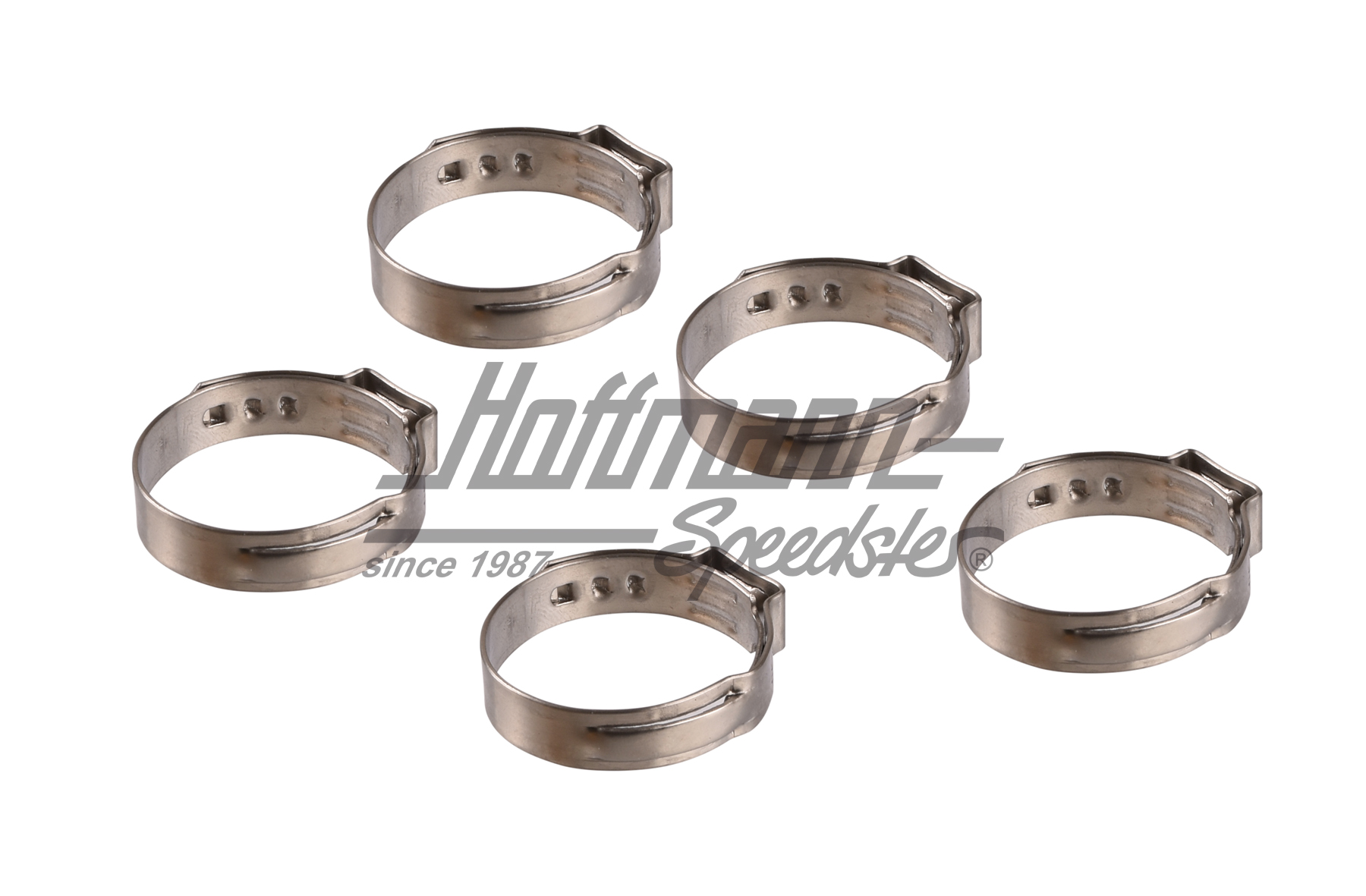 Fascette a un orecchio, regolabile, 22.4-25.6mm                                                     