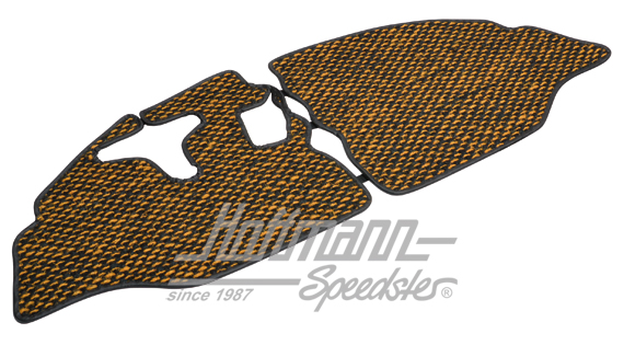 Tappetini, cocco, 65-67, giallo / nero | ZVW 2BUS BYL | 098-0040-26