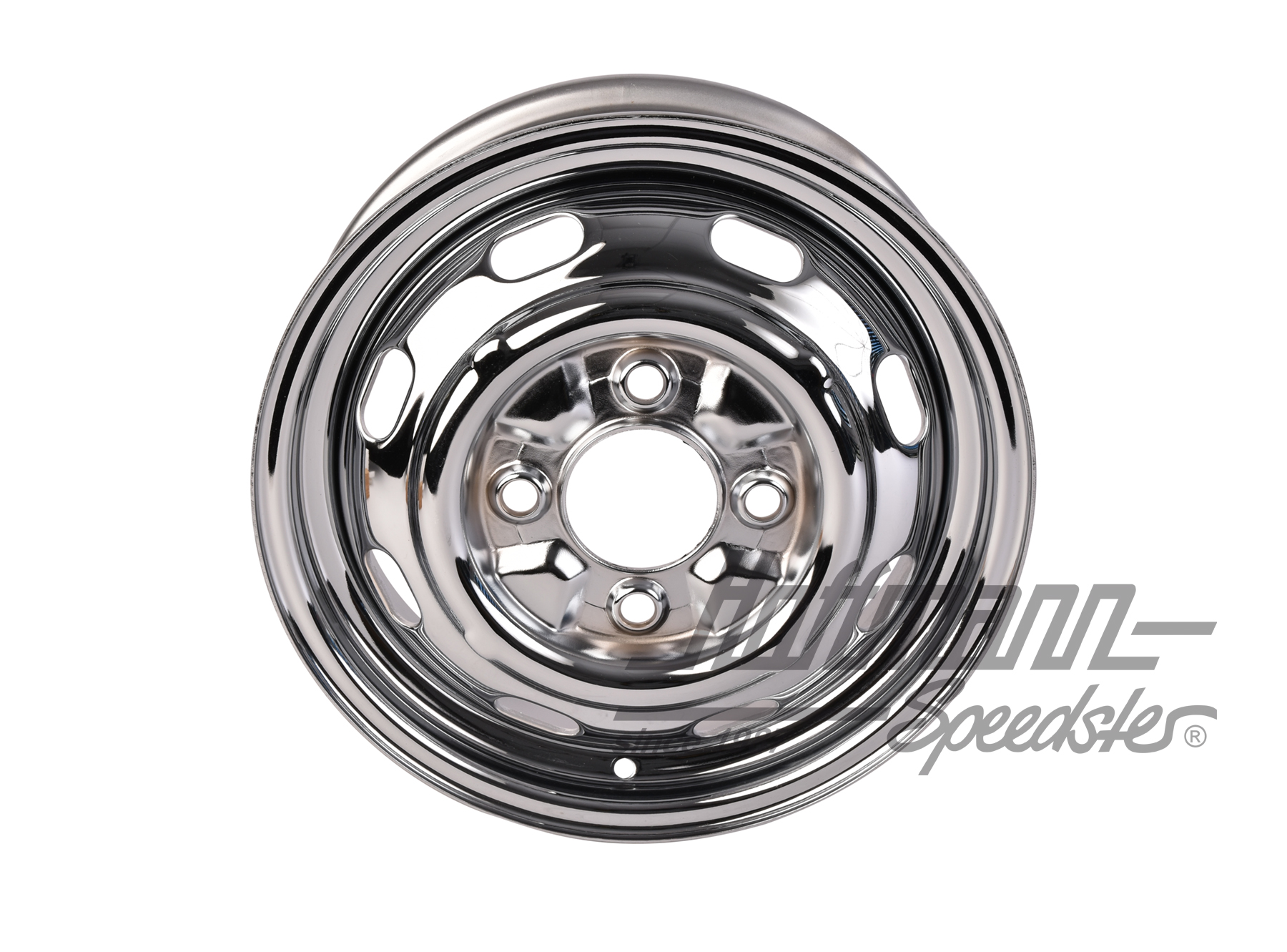 Cerchio cromato "standard", 4,5x15, ET45, senza omologazione                                        