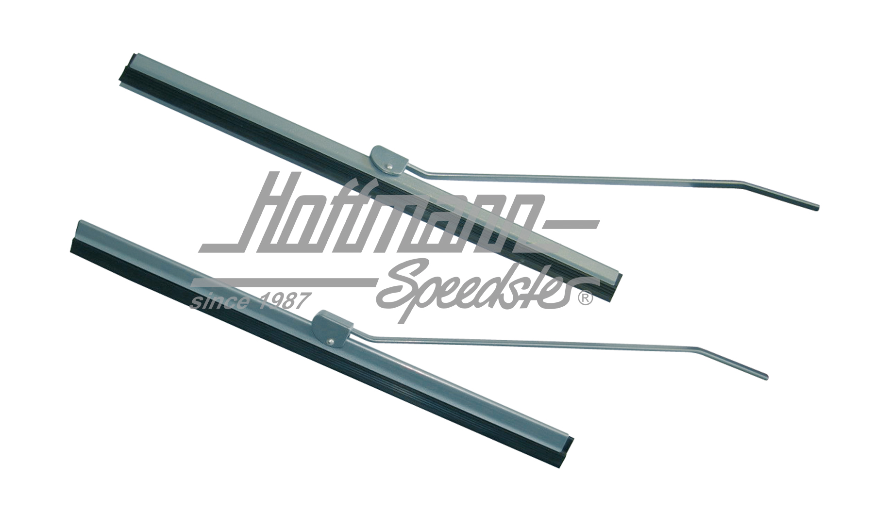 Bracci tergicristallo con spazzole 245 mm, colore argento | 111 955 421 ASL | 020-4763-06
