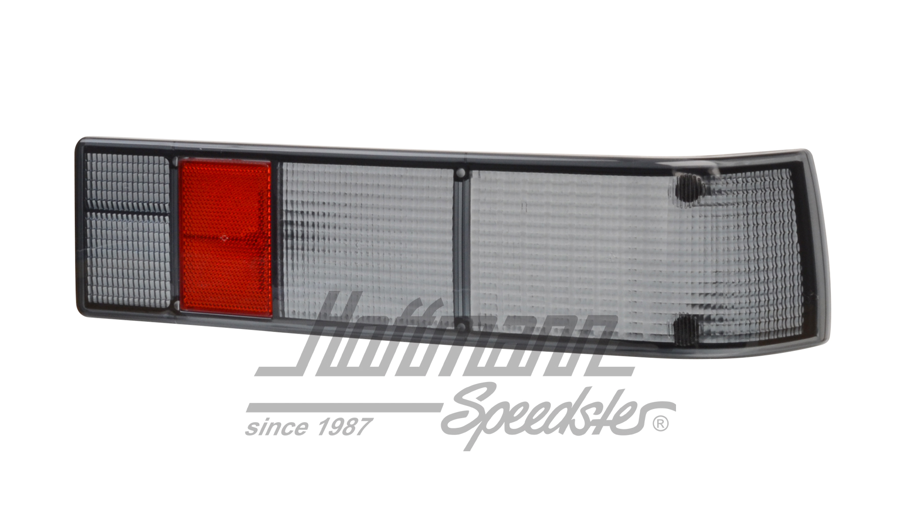 Vetro luce posteriore, 914, grigio/rosso, destra                                                    