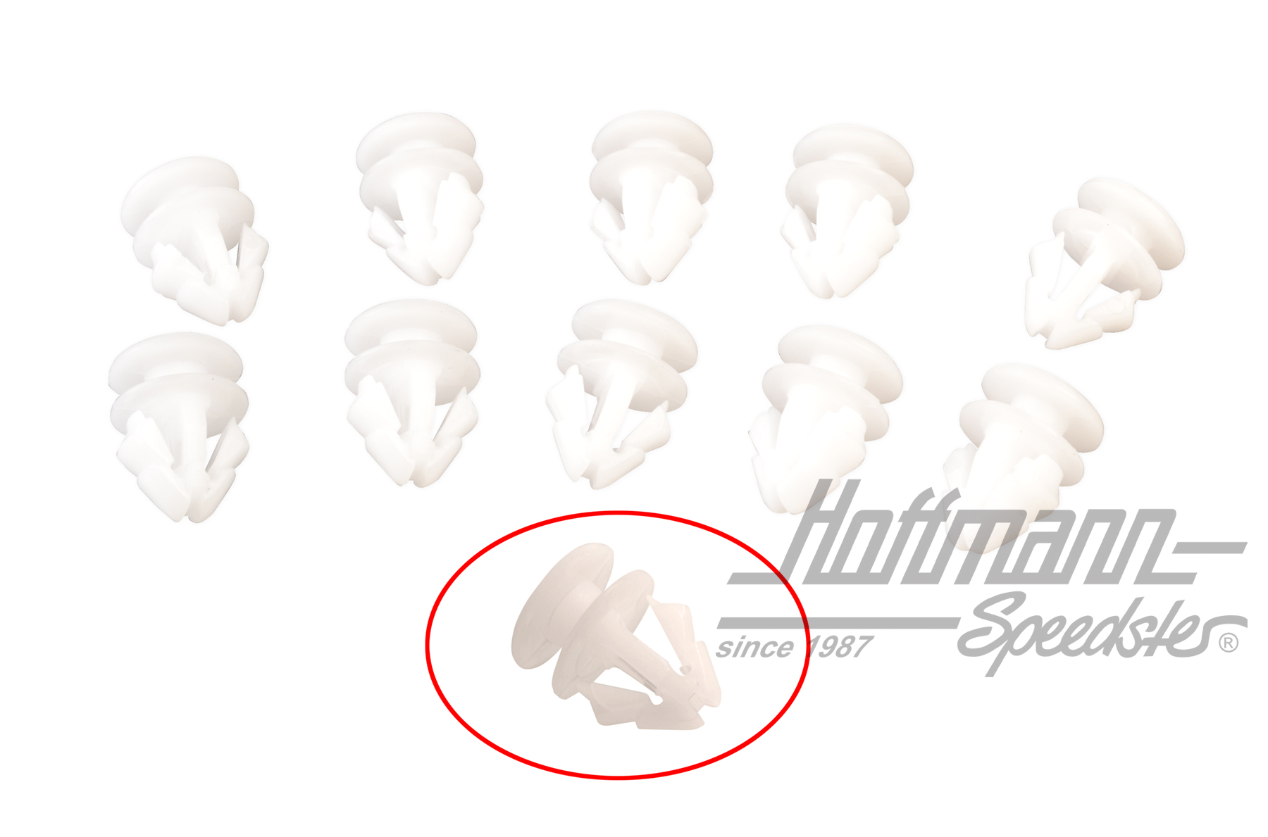 Clip, modanatura larga, 90-92/97 (10) | 191 853 585 A | 208-1142-15