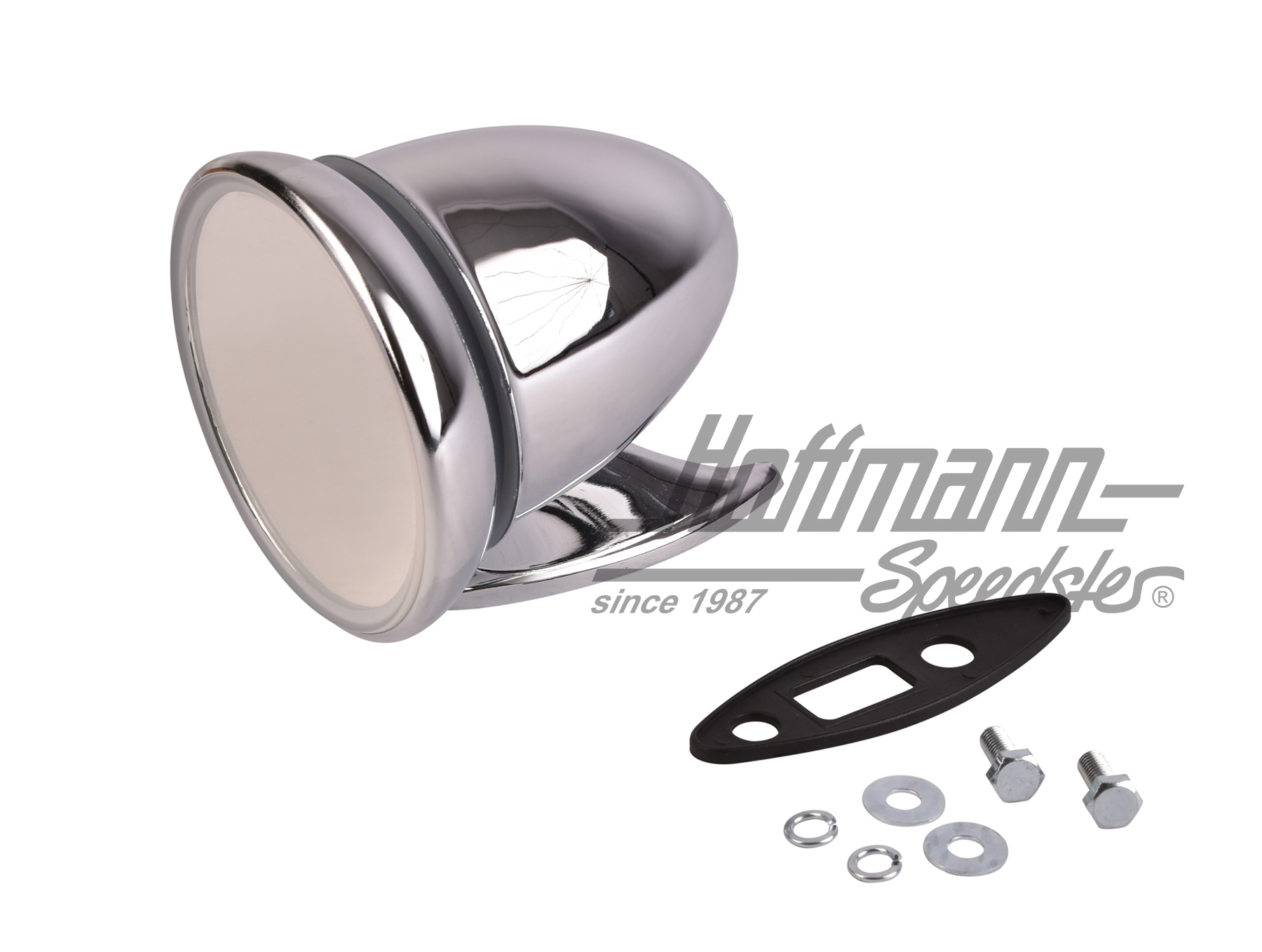 Specchio sportivo "Torpedo", cromato, sinistra/destra | AC 857 000 | 045-9224