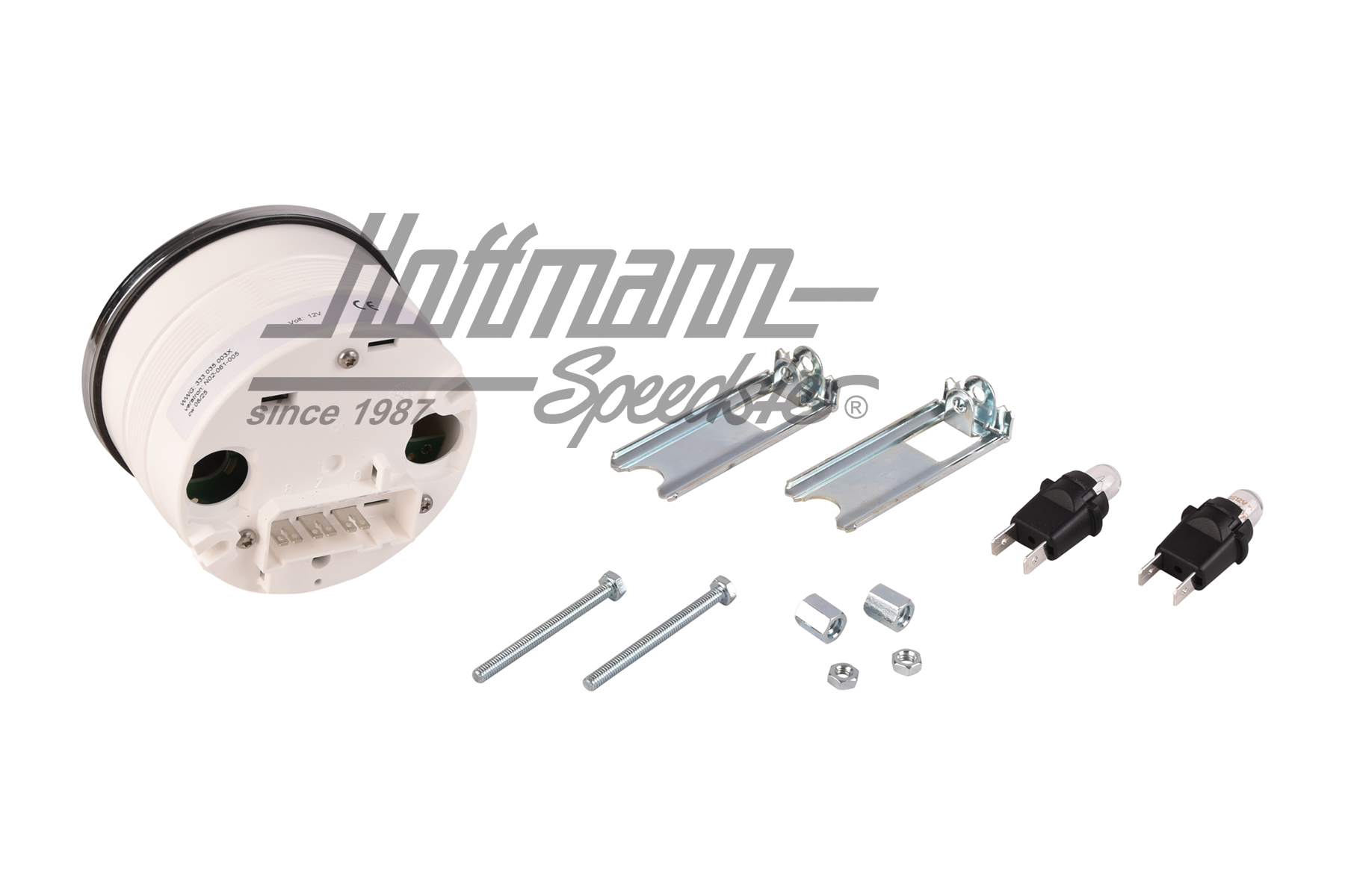 Contagiri,  "Cockpit inter.", 80 mm, cromato                                                        