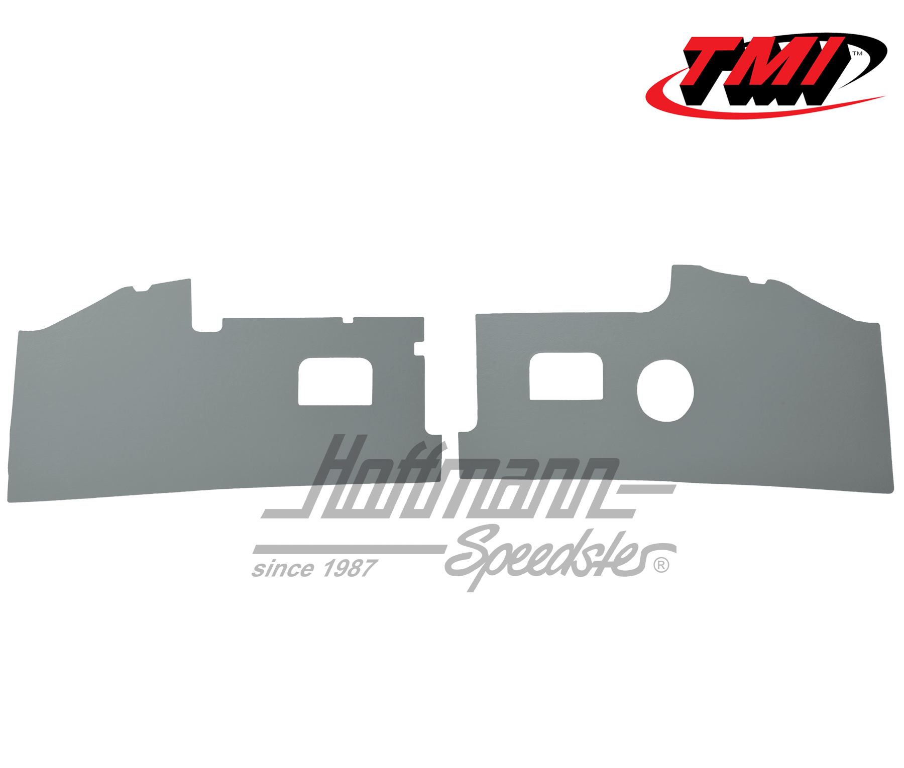 Rivestimento pannello frontale, 8.66-7.70, grigio | 10-2121-16 | 098-0547-03