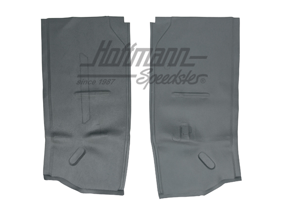 Tappeti di gomma, passaruota, Furgone T1, anteriore, grigio | 234 863 665 | 098-0000-50