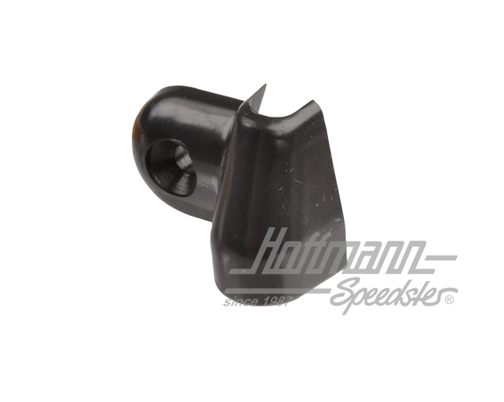 Copertura, cassetta di sedile, nera, sinistra                                                       