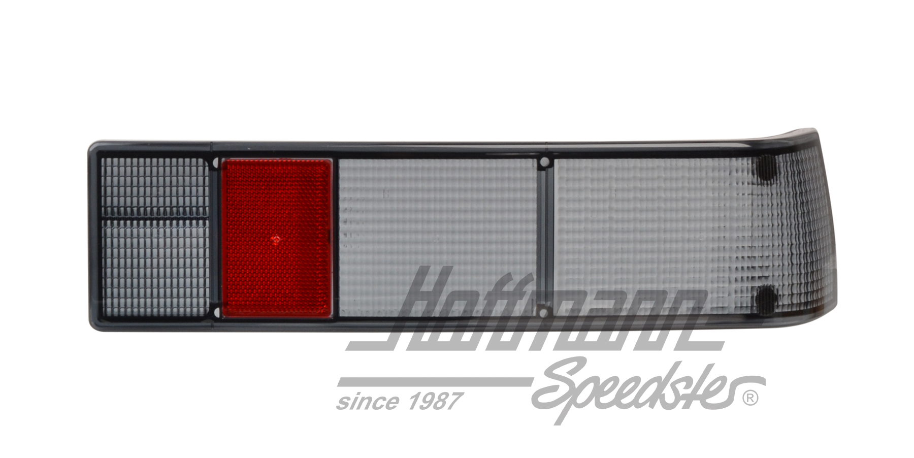 Vetro luce posteriore, 914, grigio/rosso, destra | P15918D | 600-9562-42