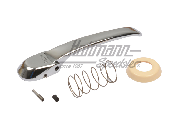 Maniglia, tetto pieghevole, completa, 64-67, beige                                                  