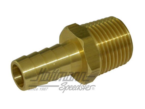 Collegamento a vite, 1/2" con supporto tubo flessibile | --- --- --- | 020-0433-60