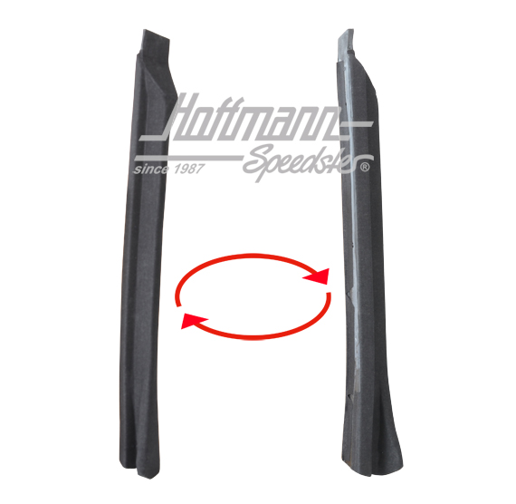 Guarnizione, telaio del tetto interiore, 83-85, sinistra                                            