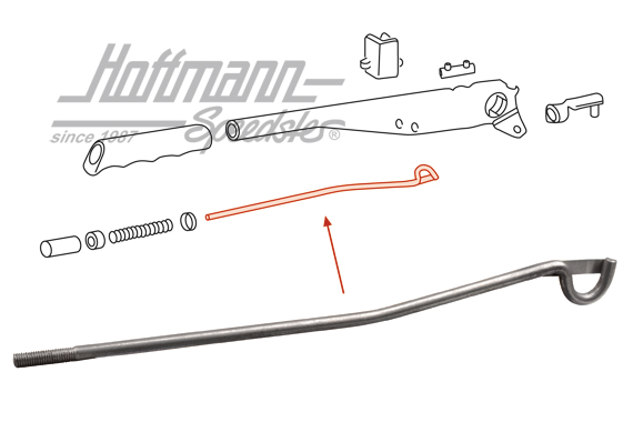Asta di pressione
, leva di freno a mano, 911/912/964                                              