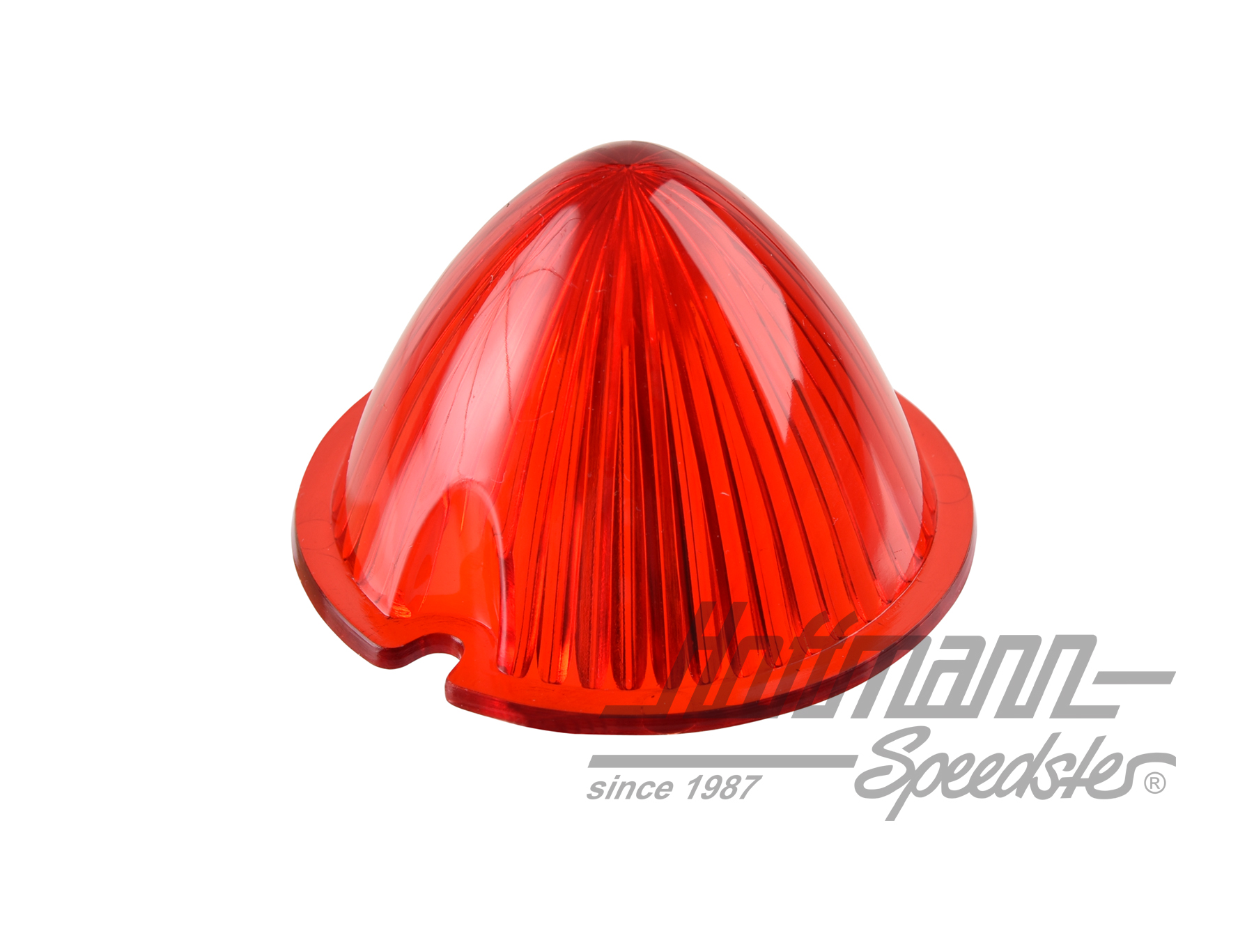 Vetro lampeggiatore, 356 A, anteriore, -52, rosso (plastica)                                        