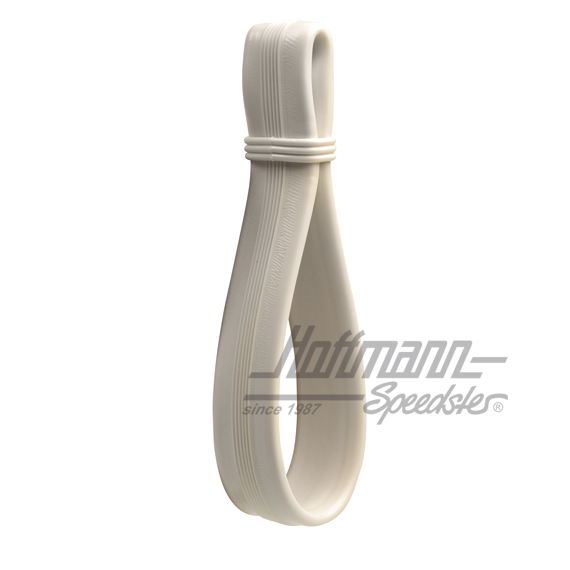 Cinghia da polso, bianca, Cabriolet, 8.55- | 151 857 611 A | 055-5014-05