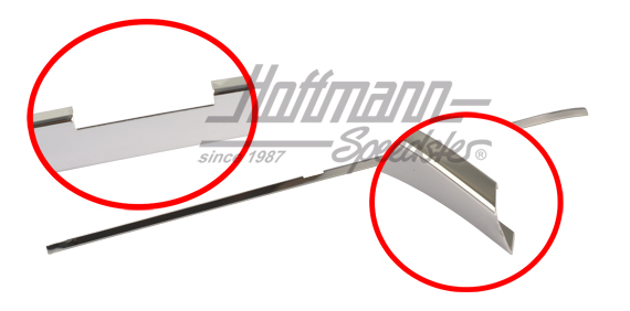 Modanatura, cappelliera, Coupé, 8.67-7.74 | 143 853 371 A | 060-5582