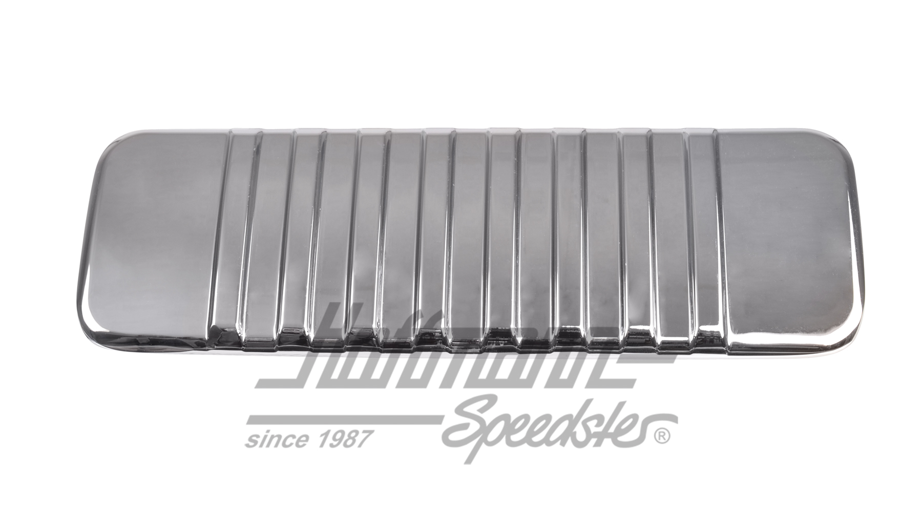 Coperchio del vano dell'autoradio, alluminio lucidato                                               