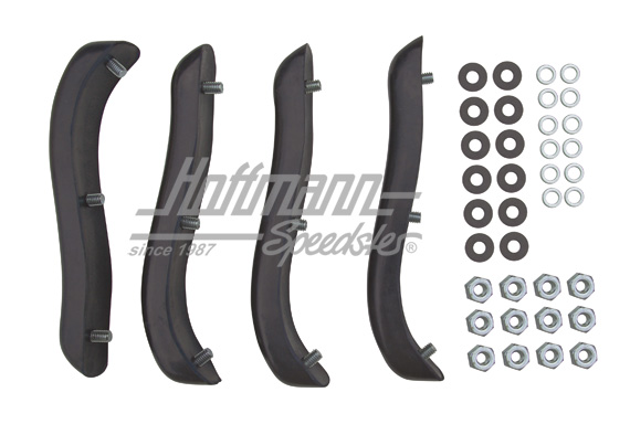 Set 2 Cuscinetti Stop Per Cofano Ford Focus/Escape - In Gomma, Nero - Foto 6