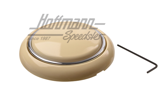 Pulsante clacson, avorio, Maggiolino / Furgone, 55-67 | 211 951 669 IV | 020-1882-06