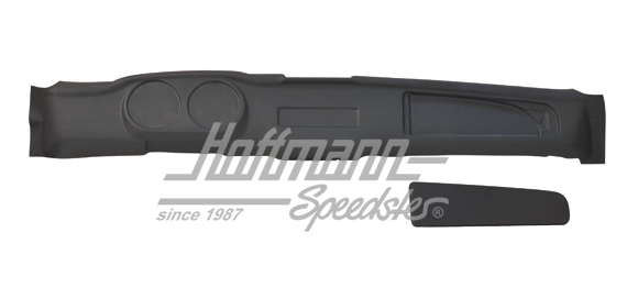 Rivestimento cruscotto, 71-74, nero | 141 857 071 B BK | 066-0125-08