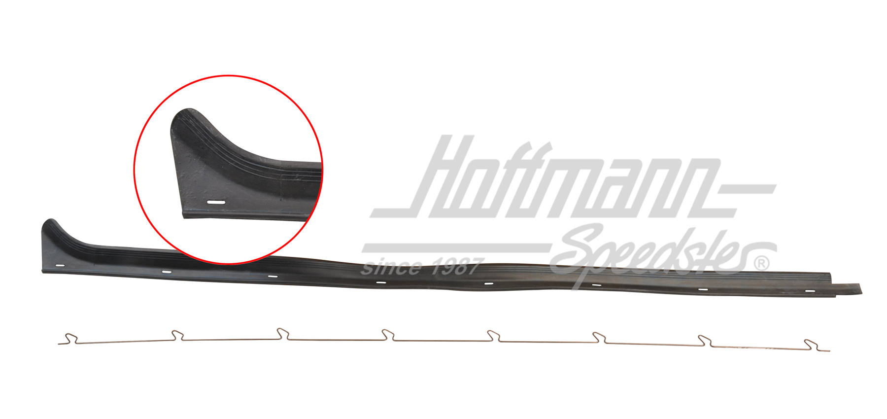 Guarnizione pozzetto, interno, Furgone T2, 8.67-, destra | 211 837 476 | 090-6154